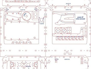 ultimaker lasercut-Zeichnungen separaten Dateien 3d Drucker Körper Holz 3d print model - Mito3D