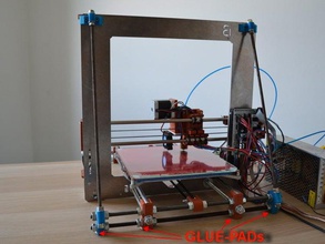 stabilizer prusa i3 z-axis diagonal bars gluepads 3d printer parts reprap stabiliser 3d print model - Mito3D