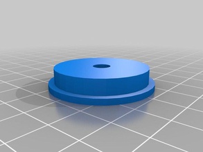 drill bushing filament spools 3d printer accessories enlarge hole saw hub modify spindle 3d print model - Mito3D