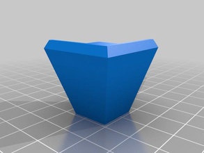 corner legs raising shelf diy table 3d print model - Mito3D