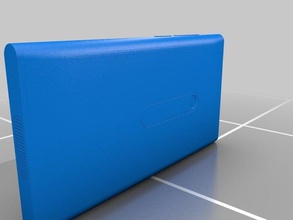 nokia n9 Attrappe Handy meego 3d print model - Mito3D