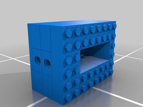 6x8x4 Fall ohne Decke mechanisch ist Spielzeug 3d print model - Mito3D