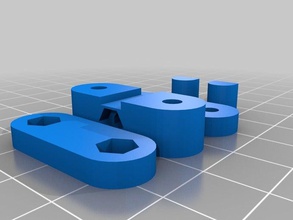 axis belt clamp tensioning ram 3d printer parts 3d print model - Mito3D