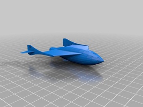 spaceshipone outros espaço de mês brinquedo 3d print model - Mito3D