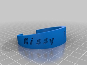 missy taylor bracelet les bracelets personnalisé 3d print model - Mito3D