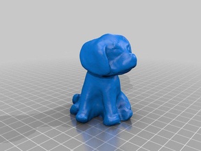 jade adorable puppy Hund Tiere agisoft cavalier charles König photoscan spaniel 3d print model - Mito3D
