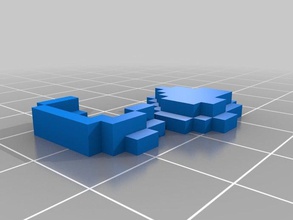 flint acier 3d de l'impression minecraft printcraft outil 3d print model - Mito3D