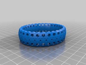 atara circle bracelet bracelets customized 3d print model - Mito3D