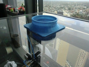 Ventola da 120mm cappa aspirante 100mm tubazione di scarico 3d la stampante accessori tubo 3d print model - Mito3D