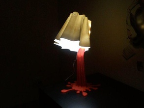 blood lamp decor cartesio child led light toy 3d print model - Mito3D