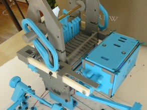 10-gancio meccanico punch card reader ingegneria 3d print model - Mito3D