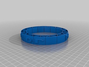 missy taylor flex las pulseras personalizado 3d print model - Mito3D