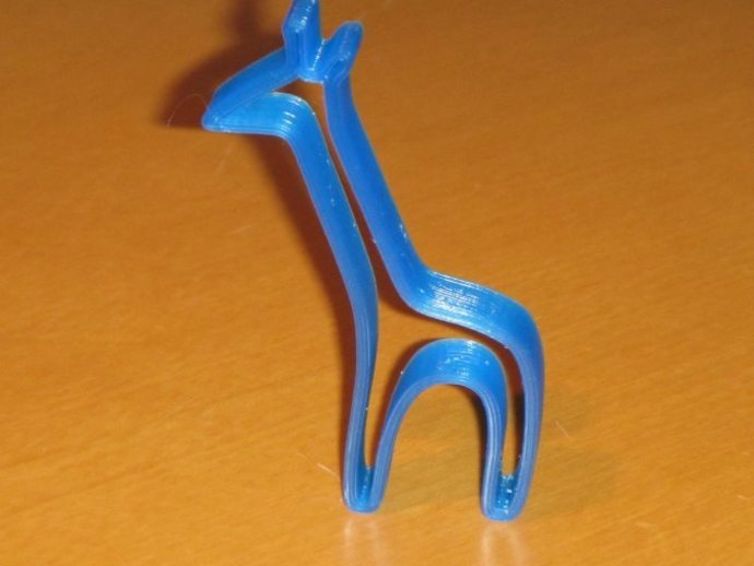 la jirafa esculturas 3D print model - Mito3D