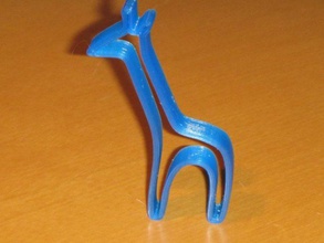 la jirafa esculturas 3d print model - Mito3D
