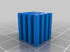 pilier de quartz bloc 3d l'impression minecraft printcraft 3d print model - Mito3D