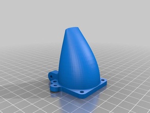 cabeza conducto del ventilador 3d de la impresora accesorios 3d print model - Mito3D