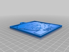 obedecer sam 2d a arte personalizado 3d print model - Mito3D