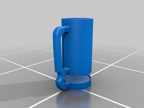 large mug kitchen dining 3d print model - Mito3D