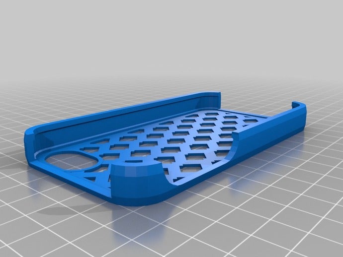 Kare iphone kılıfı mobil özelleştirilmiş 3D print model - Mito3D