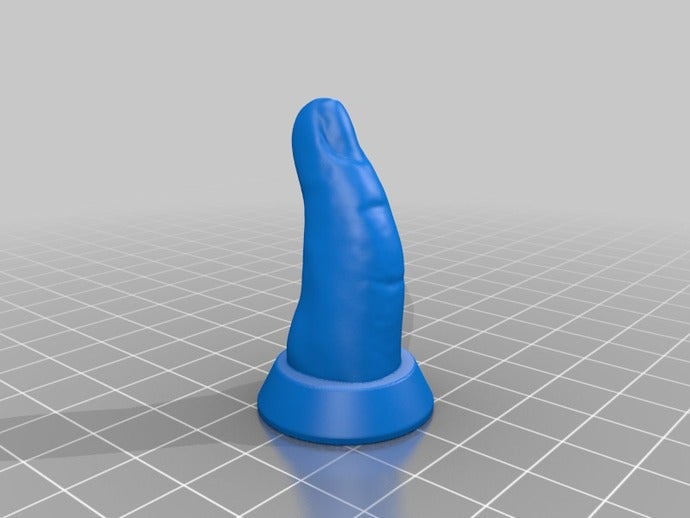 anelar anéis cilíndrica dong dedo 3D print model - Mito3D