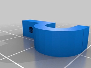 parametric cable holder diy 3d print model - Mito3D