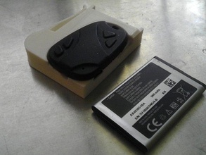 808 Kamera extended-Akku-case 3d print model - Mito3D