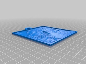 jacky 2d art personalizzato 3d print model - Mito3D