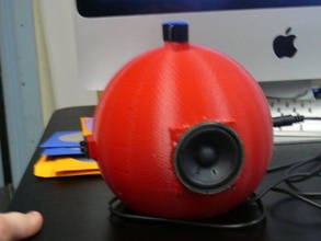 speaker holder audio sacc 3d print model - Mito3D