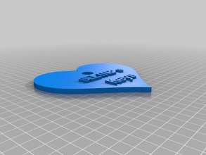 meine individuelle Schlüsselanhänger 3d print model - Mito3D