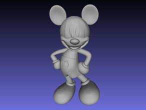 mickey diğer 3d sanat blender fare reprap taslak 3d print model - Mito3D