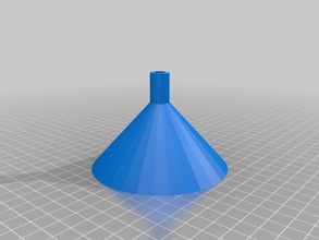 my customized day funnel parametric other 3d print model - Mito3D