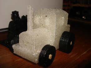 toy train 1 other 3d blender mendel model reprap rolling sketchup wheeled vehicle 3d print model - Mito3D