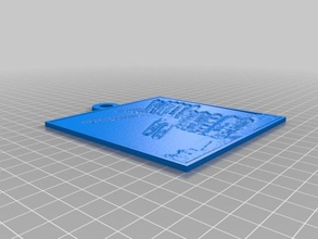 napa lithopane işaretler 2d sanat özelleştirilmiş 3d print model - Mito3D