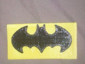 batman-Schlüsselanhänger andere 3d print model - Mito3D