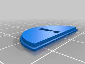 toyota sienna key fob button automotive 3d print model - Mito3D