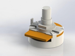 potansiyometre 5k elektronik 3d print model - Mito3D