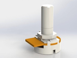 potentiometer 10k electronics makerbotorg 3d print model - Mito3D
