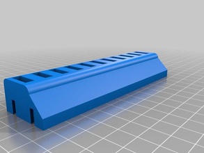 11 usb stick holder organization customized 3d print model - Mito3D
