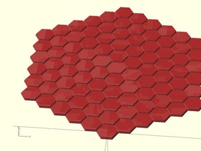 jeu de trônes cyvasse conseil hexagonale 6x6x6x6x6x6 jeux 3d print model - Mito3D