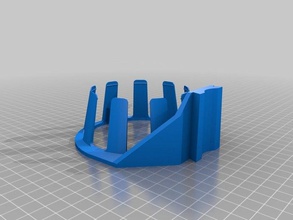 water cooler cup holster kitchen dining despencer v-bracket vbracket watercooler 3d print model - Mito3D