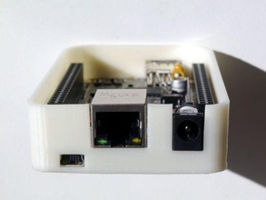 cas de beagle bone black l'électronique beaglebone 3d print model - Mito3D