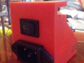 prusa de l'interrupteur d'alimentation 3d l'imprimante accessoires 3d print model - Mito3D
