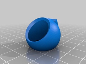 feminino lego anel anéis 3d print model - Mito3D