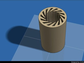 pla impresso lm8uu rolamentos ruído de teste 3d a impressora partes rolamento 3d print model - Mito3D