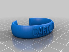 armb&atilde&yennd caroline bracciali personalizzato 3d print model - Mito3D