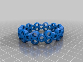 il mio braccialetto personalizzato di progettazione bracciali 3d print model - Mito3D