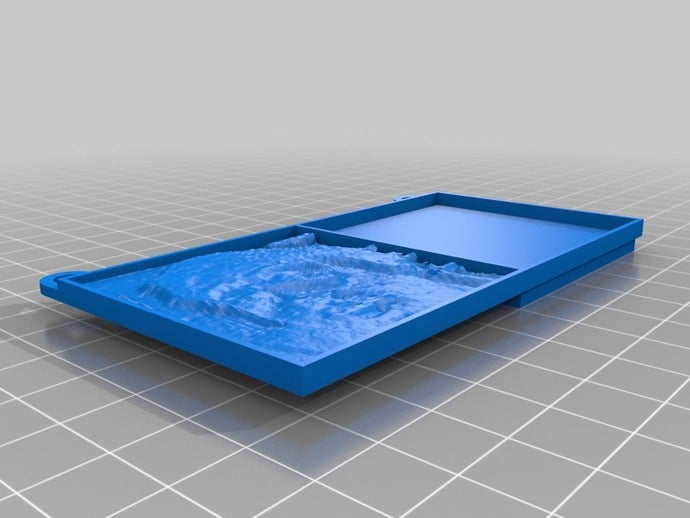 il mio personalizzato lithophane galleria a vetri 2d arte 3D print model - Mito3D