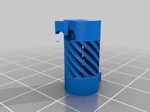 meine angepasste flexible Kupplung parametric 2 verschiedenen inneren Löcher 3d Drucker Teile 3d print model - Mito3D