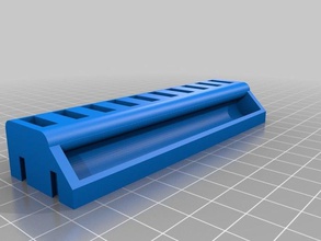 10 usb stick holder tray organization customized 3d print model - Mito3D