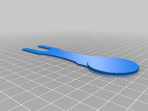 ball mark fixer sport outdoors golf tool tools 3d print model - Mito3D